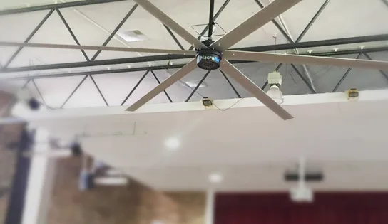 HVLS Fans for Small Spaces